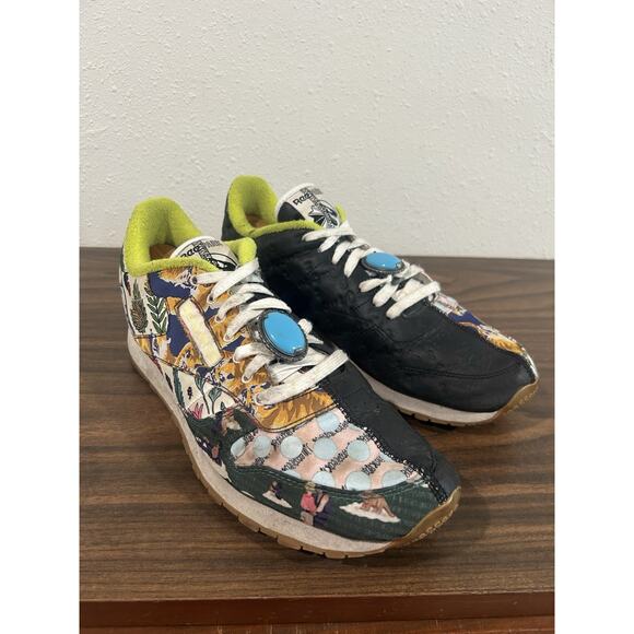 Jurassic Park x Reebok Classic Leather Shoes Ian Malcolm Sneaker Men’s Size 12